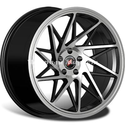 ДискINFORGED IFG35 8.5JxR19 PCD5x114.3 ET45 DIA67.1, черный с полировкой