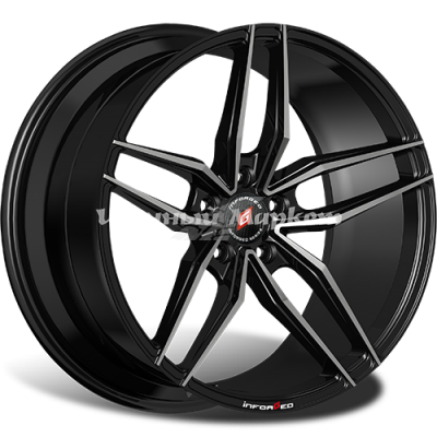 ДискINFORGED IFG37 8.5JxR19 PCD5x112 ET32 DIA66.6, черный с полировкой