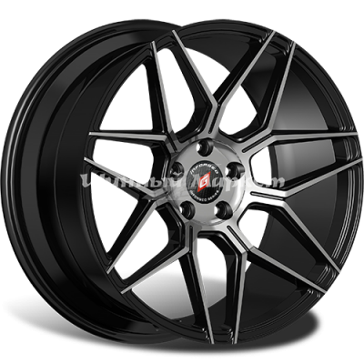 ДискINFORGED IFG38 7.5JxR17 PCD5x114.3 ET42 DIA67.1, черный с полировкой