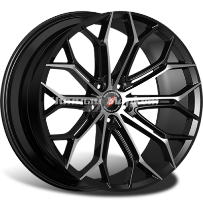 ДискINFORGED IFG41 8JxR18 PCD5x114.3 ET45 DIA67.1, черный с полировкой