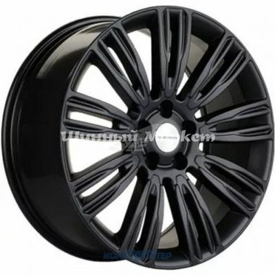 ДискKHOMEN KHW 2004 8.5JxR20 PCD5x108 ET45 DIA63.4, черный матовый