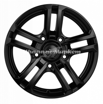 ДискKHOMEN KHW 1602 6.5JxR16 PCD5x139.7 ET35 DIA98.5, Черный