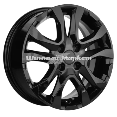 ДискKHOMEN KHW1503 (Vesta) 6JxR15 PCD4x100 ET50 DIA60.1, Черный