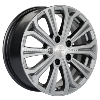 ДискKHOMEN KHW1610 (Toyota/Suzuki) 6.5JxR16 PCD5x114.3 ET45 DIA60.1, Серый