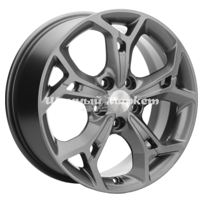 ДискKHOMEN KHW1702 (Jolion) 7JxR17 PCD5x114.3 ET37 DIA66.5, Серый