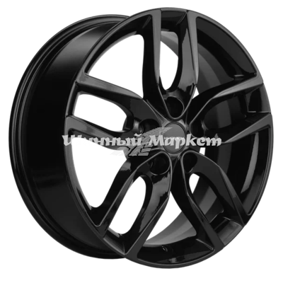 ДискKHOMEN KHW1708 (Chery Tiggo 7pro) 6.5JxR17 PCD5x108 ET33 DIA60.1, Черный