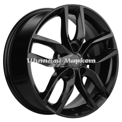 ДискKHOMEN KHW 1708 6.5JxR17 PCD5x108 ET33 DIA60.1, Черный