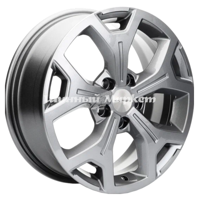 ДискKHOMEN KHW1710 (Chery Tiggo 7pro) 6.5JxR17 PCD5x108 ET33 DIA60.1, Серый