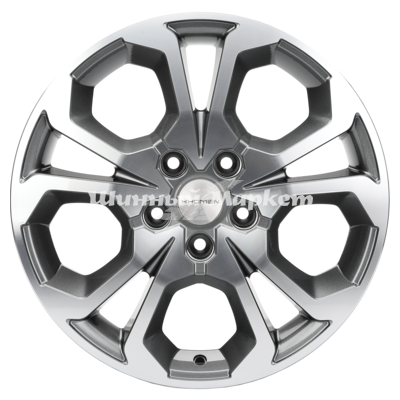 ДискKHOMEN KHW1711 (Arkana/Kaptur) 6.5JxR17 PCD5x114.3 ET50 DIA66.1, 