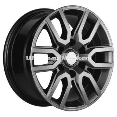 ДискKHOMEN KHW1723 (Pajero Sport) 8JxR17 PCD6x139.7 ET38 DIA67.1, Серый