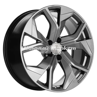 ДискKHOMEN KHW2006 (Audi/VW) 8.5JxR20 PCD5x112 ET33 DIA66.6, Серый