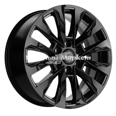 ДискKHOMEN KHW2010 (LC 300 Tuning) 8JxR20 PCD6x139.7 ET45 DIA95.1, Черный