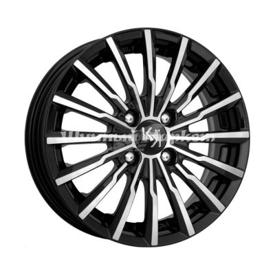 ДискКиК акцент 7JxR17 PCD4x100 ET45 DIA67.1, насыщенный темно-серебристый