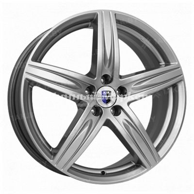 ДискКиК Андорра 7JxR17 PCD5x114.3 ET47 DIA66.1, насыщенный серебристый