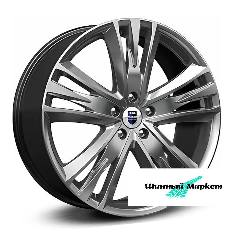 ДискКиК Атлас 8.5JxR20 PCD5x114.3 ET35 DIA67.1, темно-серый