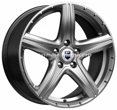 ДискКиК Барракуда-Оригинал 7.5JxR17 PCD5x108 ET49 DIA67.1, насыщенный темно-серебристый