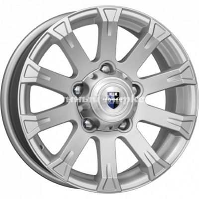 ДискКиК байкал 7JxR16 PCD5x139.7 ET35 DIA108.5, серебристый