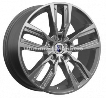 ДискКиК Борэй (КС901) 8JxR18 PCD5x114.3 ET45 DIA67.1, насыщенный темно-серый