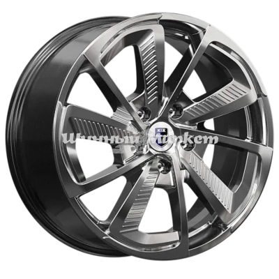 ДискКиК C.T.G. 8JxR18 PCD5x120 ET43 DIA72.6, Серый