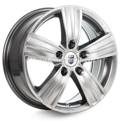 ДискКиК да Винчи (КС528) 7JxR16 PCD5x108 ET48 DIA63.4, насыщенный темно-серый