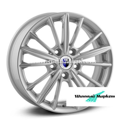 ДискКиК кс871 6.5JxR16 PCD5x112 ET50 DIA57.1, серебристый