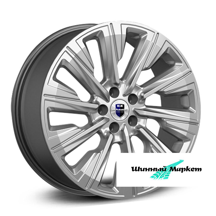 ДискКиК Галего 7.5JxR19 PCD5x108 ET49 DIA60.1, насыщенный темно-серебристый