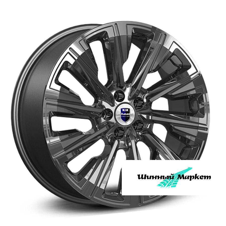 ДискКиК Галего 7.5JxR19 PCD5x108 ET33 DIA67.1, темно-серый