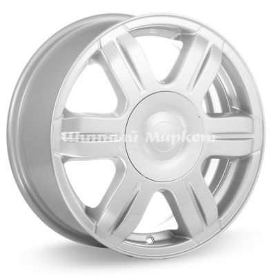 ДискКиК Hyundai Solaris (КСr670) 6JxR15 PCD4x100 ET48 DIA54.1, серебристый