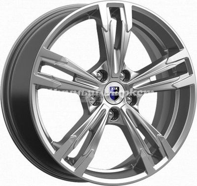 ДискКиК Karrera Light 7JxR18 PCD5x112 ET35 DIA66.6, Серый тёмный глянцевый