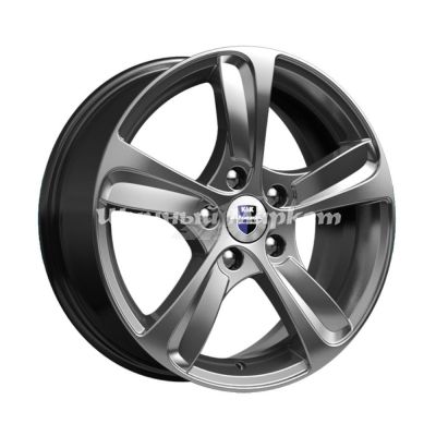 ДискКиК катана 7JxR16 PCD5x114.3 ET38 DIA67.1, насыщенный серебристый