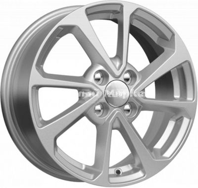 ДискКиК KC861 6JxR15 PCD4x100 ET48 DIA54.1, серебристый