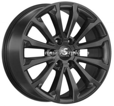 ДискКиК КР006 (Land Cruiser Prado) 8.5JxR20 PCD6x139.7 ET30 DIA77.9, Чёрный матовый