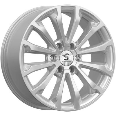 ДискКиК КР006 (Haval H9) 8.5JxR20 PCD6x139.7 ET33 DIA75.1, Серебристый