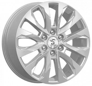 ДискКиК КР007 (Haval H9) 8JxR20 PCD6x139.7 ET42 DIA75.1, Серебристый