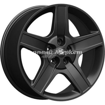 ДискКиК КР008 (Ford Mustang) 8.5JxR20 PCD5x114.3 ET42.5 DIA70.6, Чёрный матовый