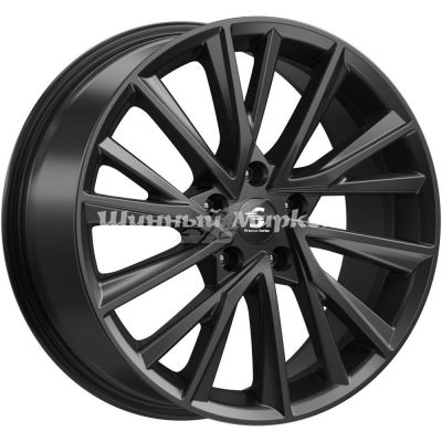 ДискКиК КР010 (Xceed) 7.5JxR18 PCD5x114.3 ET39 DIA60.1, Чёрный матовый