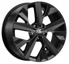 ДискКиК КР011 (Tiggo 8 Pro) 7.5JxR18 PCD5x108 ET47 DIA60.1, Чёрный матовый