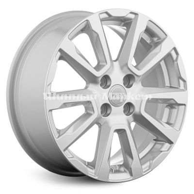 ДискКиК КС1026 (16_Vesta Cross) 6.5JxR16 PCD4x100 ET43 DIA60.1, серебристый