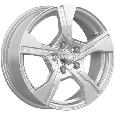 ДискКиК КС1053 6.5JxR16 PCD5x112 ET43 DIA57.1, серебристый