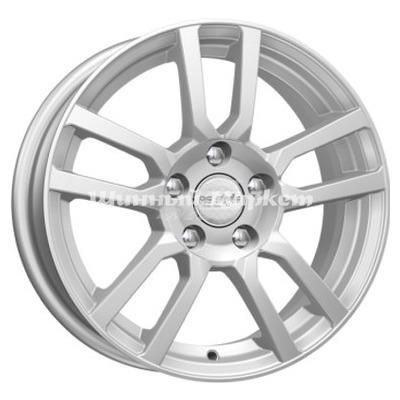 ДискКиК КС707 6JxR15 PCD5x105 ET39 DIA56.6, серебристый