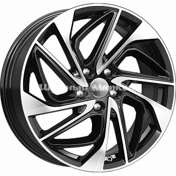 ДискКиК КС883 (18_Tucson FL) 7JxR18 PCD5x114.3 ET51 DIA67.1, черный с полированной лицевой частью