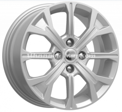 ДискКиК КС945 6JxR15 PCD4x100 ET46 DIA54.1, серебристый