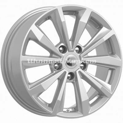 ДискКиК КС974 6.5JxR16 PCD5x112 ET43 DIA57.1, серебристый