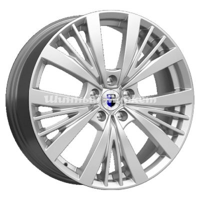 ДискКиК Марвел 7.5JxR19 PCD5x114.3 ET53 DIA67.1, серебристый