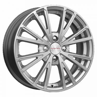 ДискКиК Меандр 6JxR16 PCD4x100 ET49 DIA54.1, серебристый