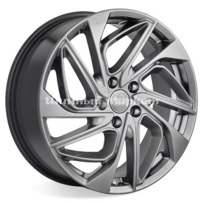 ДискКиК кс883 7JxR18 PCD5x114.3 ET38 DIA67.1, насыщенный темно-серый