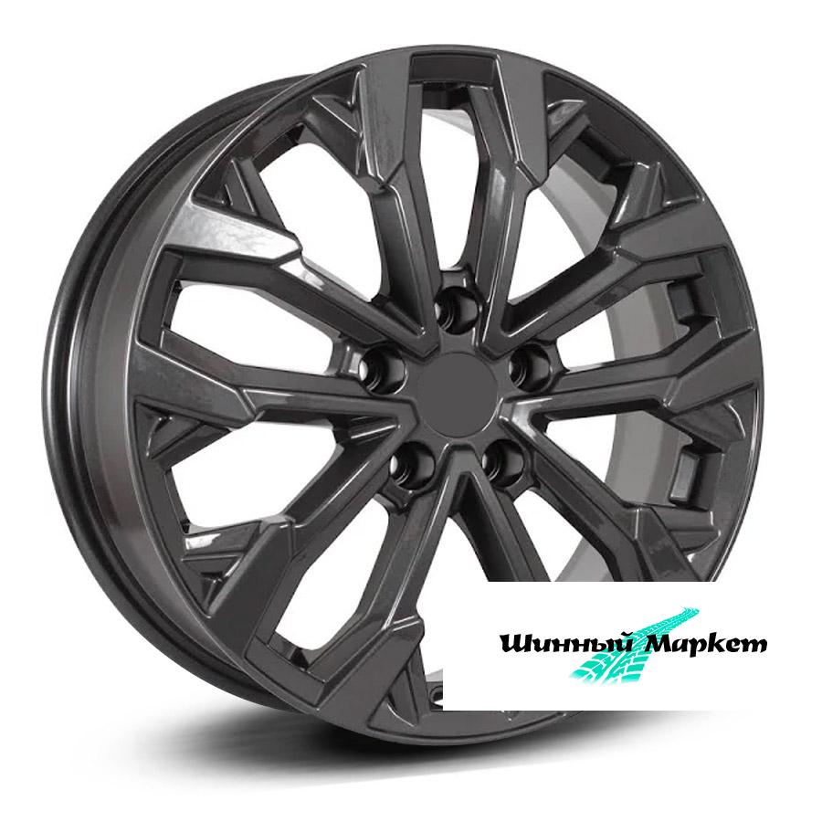 ДискКиК морейн 6.5JxR17 PCD5x108 ET33 DIA60.1, темно-серый