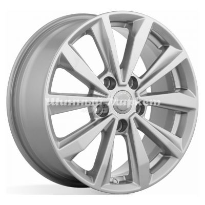 ДискКиК Nissan Qashqai (КСr974) 6.5JxR16 PCD5x114.3 ET40 DIA66.1, серебристый