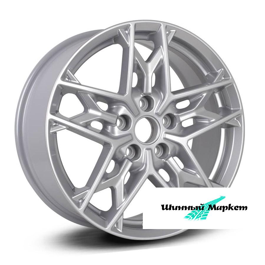 ДискКиК Optima JF КС894 7.5JxR17 PCD5x114.3 ET52.5 DIA67.1, серебристый