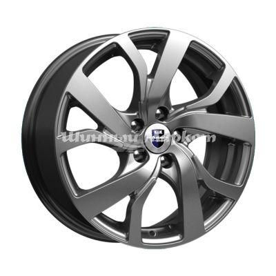 ДискКиК Палермо 6.5JxR16 PCD5x114.3 ET38 DIA67.1, насыщенный темно-серебристый